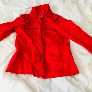 Girl’s Red Spring Jacket